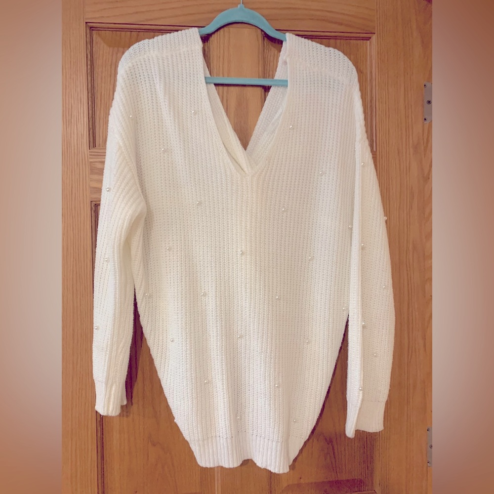 White sweater